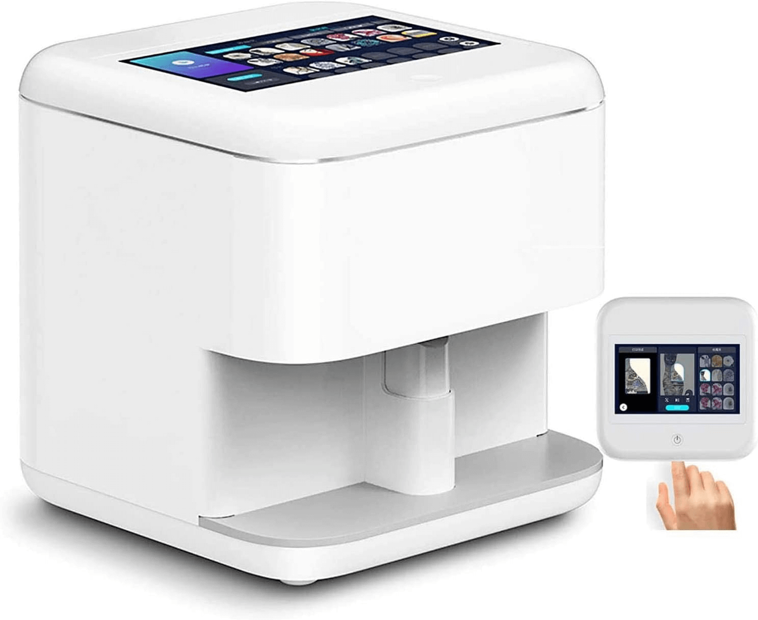 Portable 3D Touch Screen Mobile Nail Printing Machine Digital